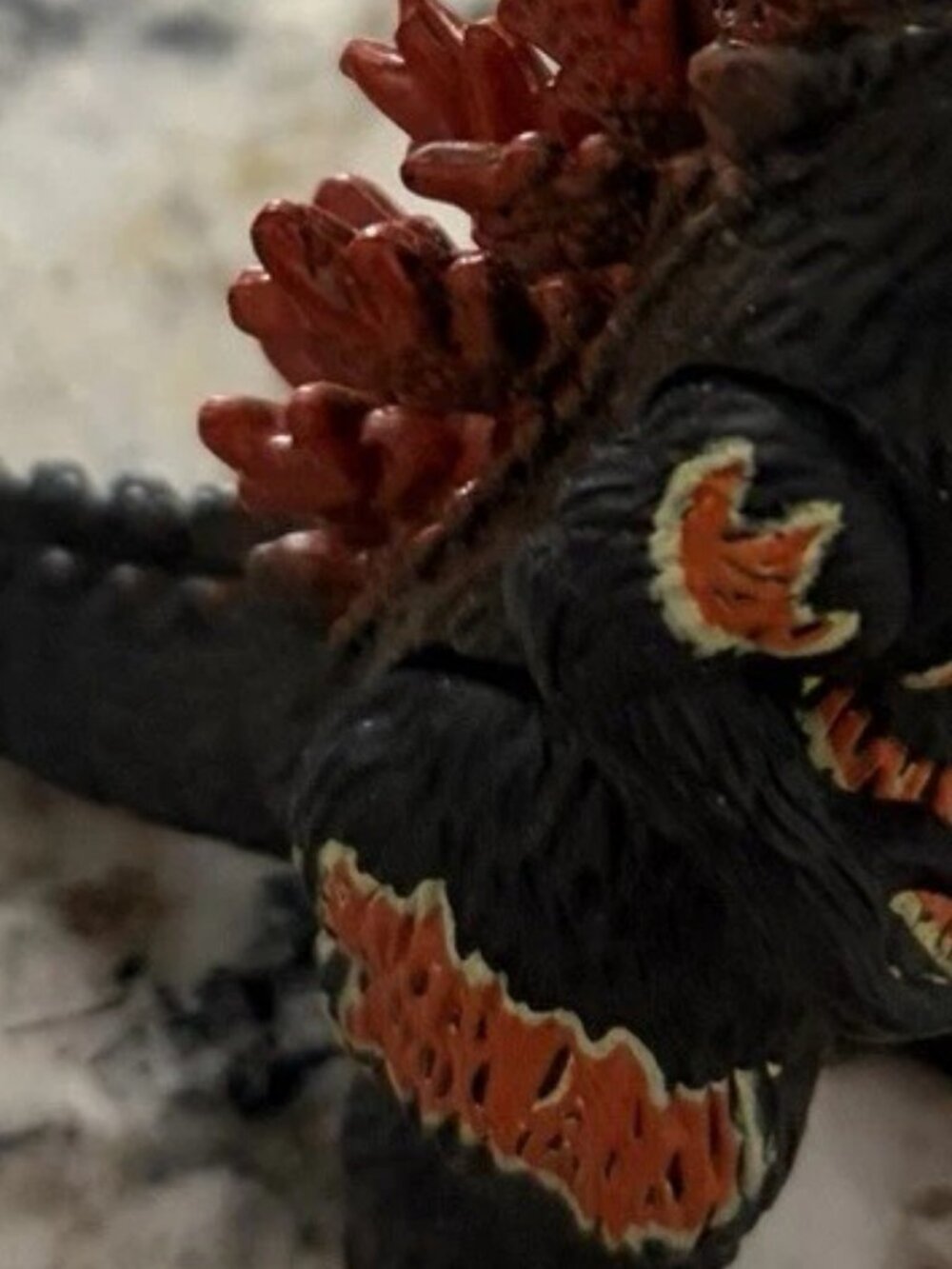 Godzilla Burning Godzilla Fire Gashapon Figure 3in